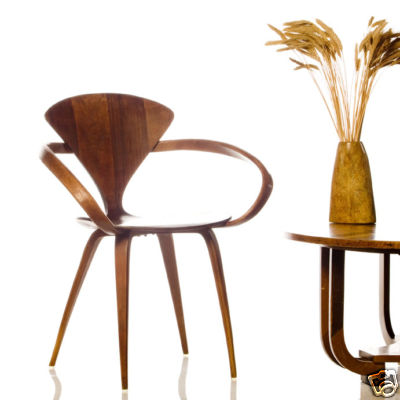 Cherner Chair on Eames Era Norm Cherner  Pretzel  Chair By Plycraft Nr